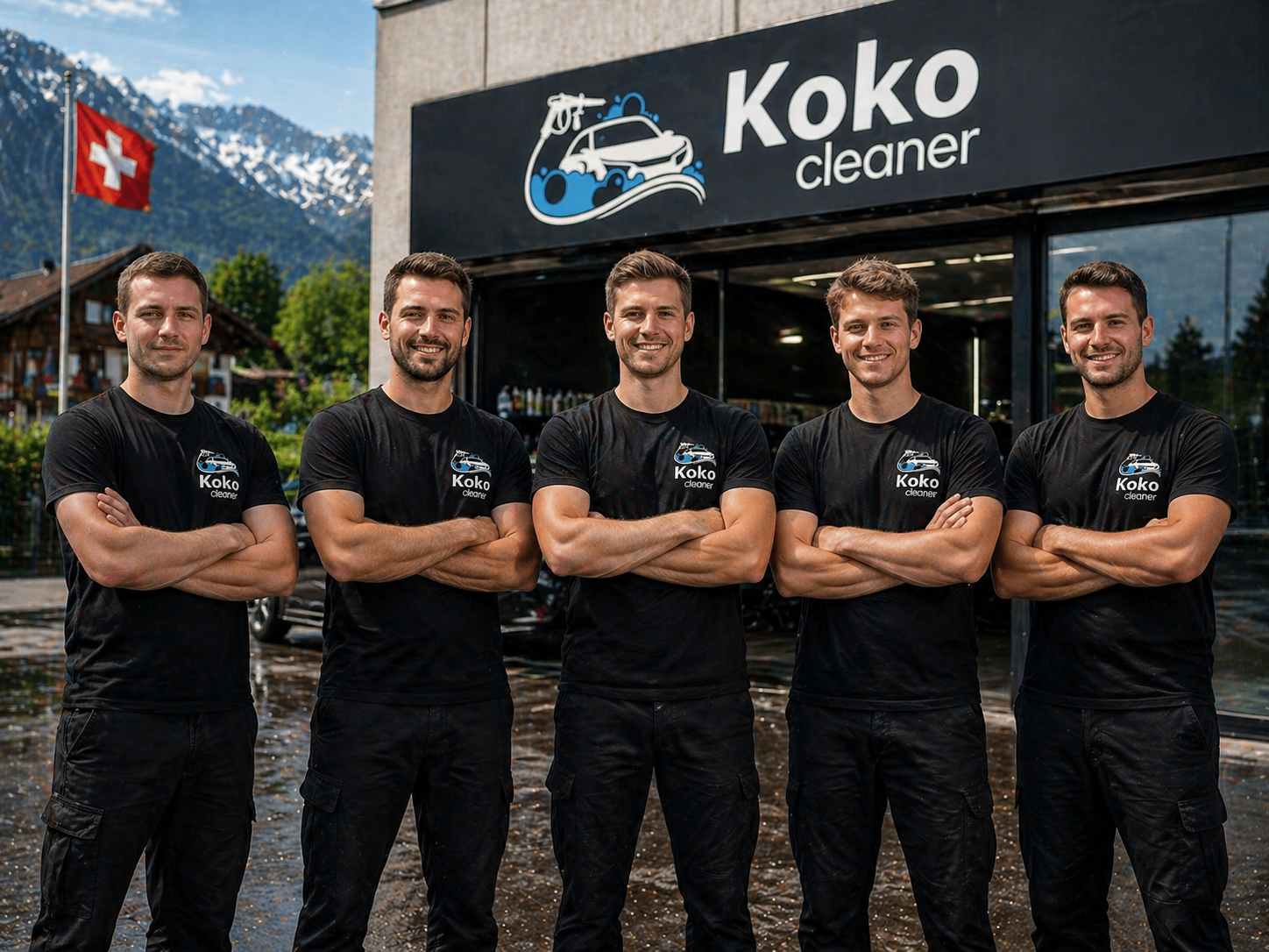 Koko Cleaner bei der Arbeit